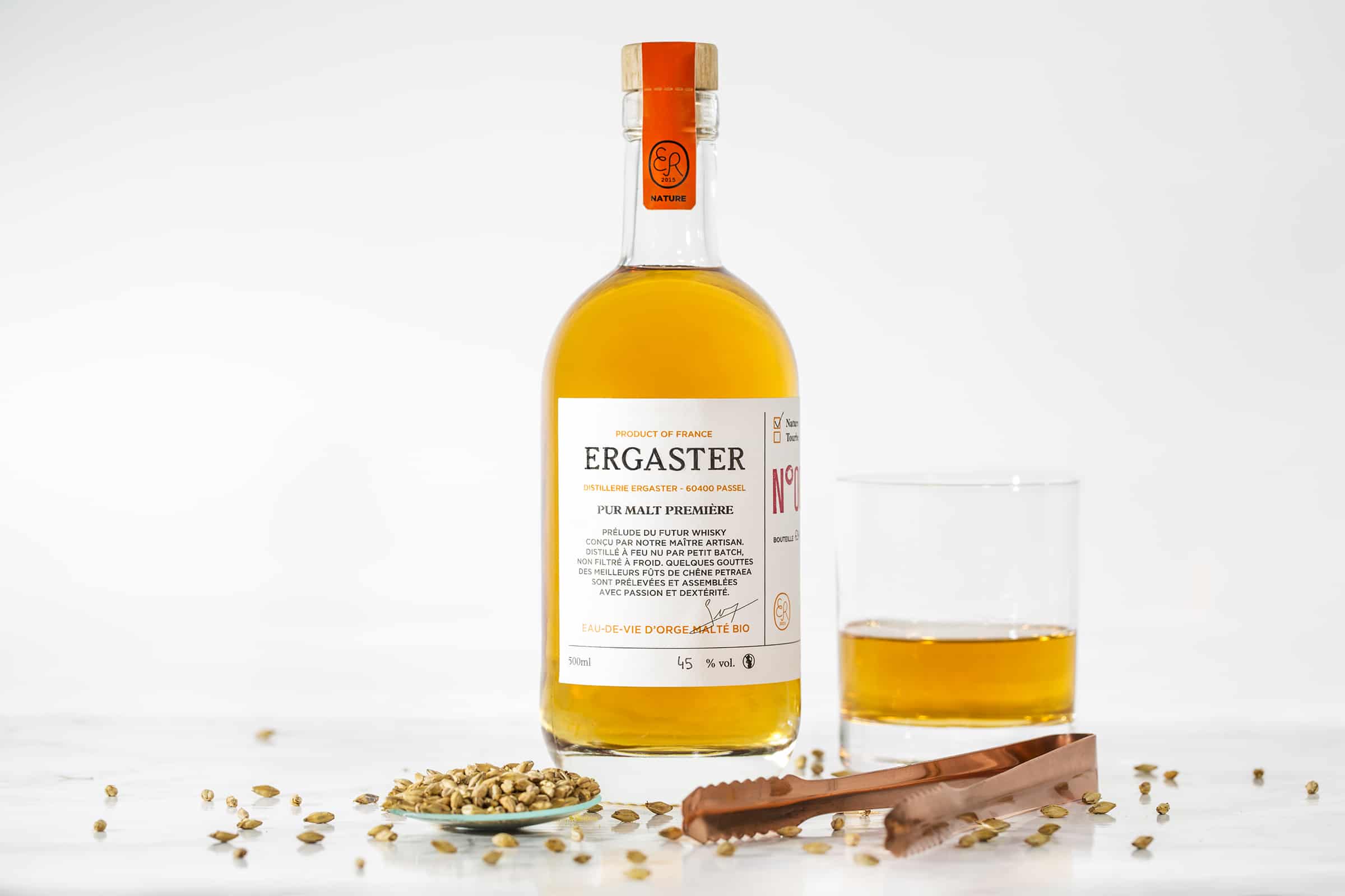 Distillerie Ergaster Nos Whiskies et Gins biologiques